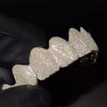 Silver Diamond Dust Grillz
