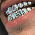 Silver Plain Solid Grillz